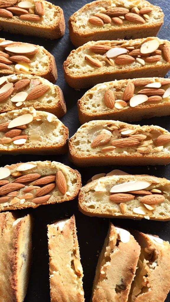 Step-by-step making Almond Biscotti