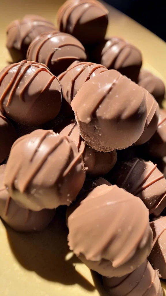 Step-by-step making Chocolate Truffles