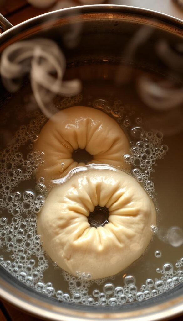 Boiling Gourmet Bagels