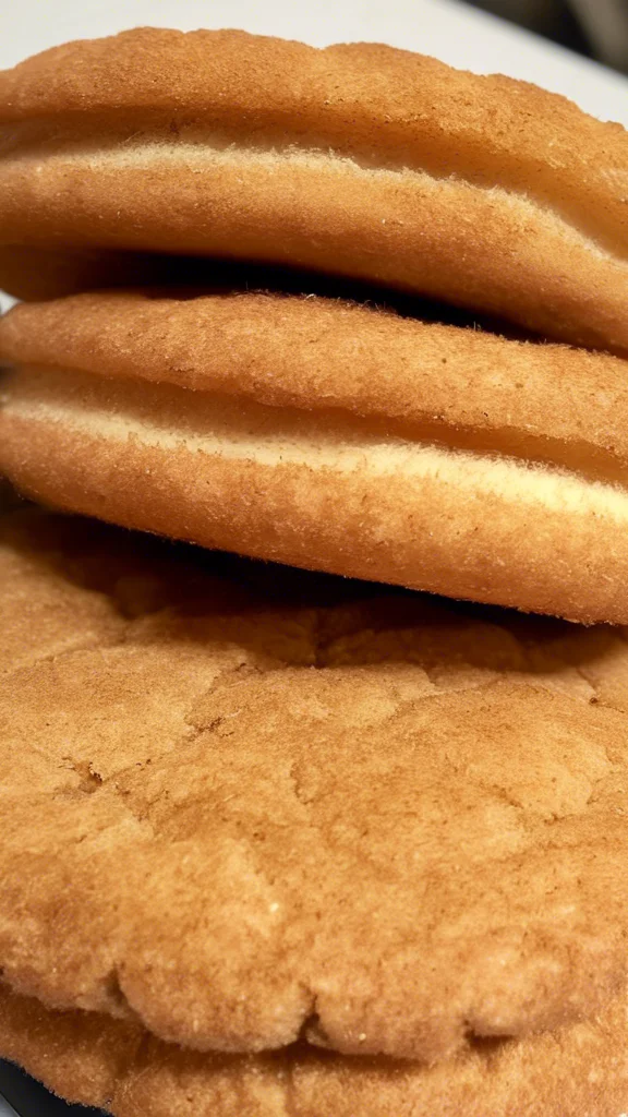 Beautifully plated Snickerdoodle Cookies