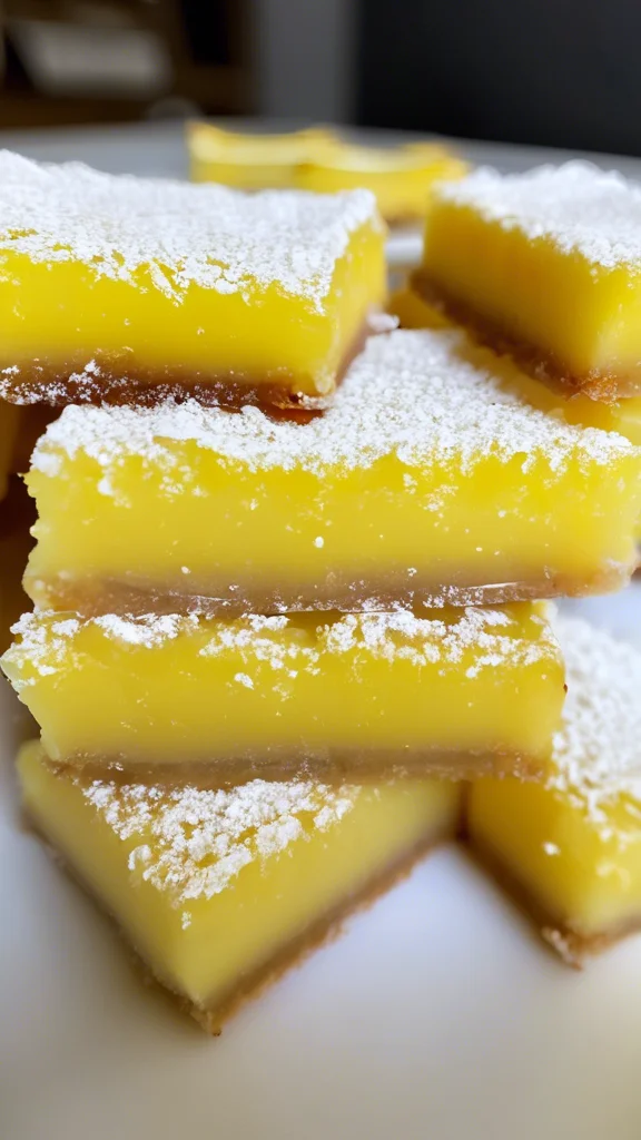 Step-by-step making Lemon Bars