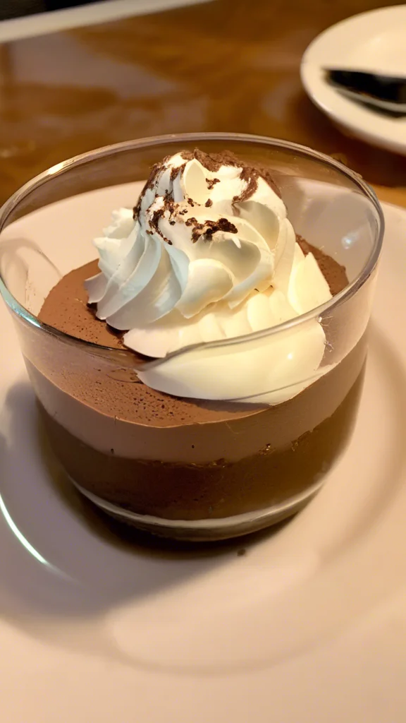 Step-by-step making Triple Chocolate Mousse
